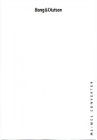 Bang & Olufsen - MCL-Owners-Manual